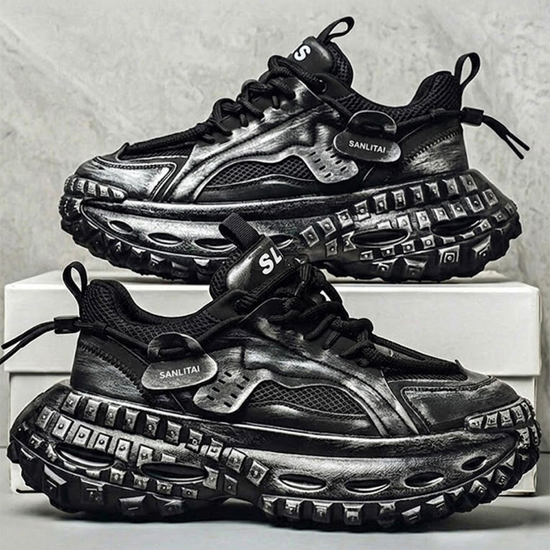 Street Fashion Walking - Sneakers Chunky da Uomo Taglia Grande