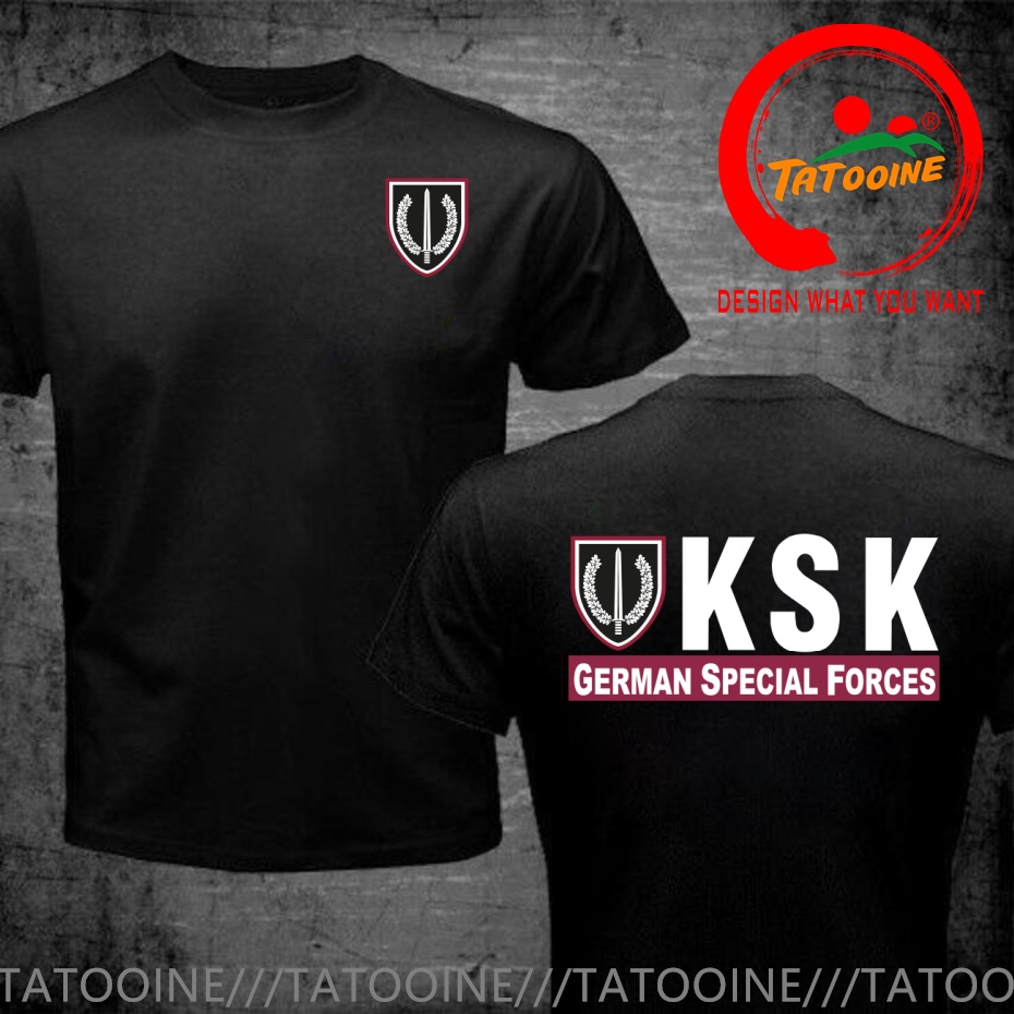 Street Fashion Germany - Maglietta Kommando Spezialkräfte Germania KSK Forze