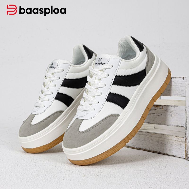 Street Fashion Walking - Baasploa Sneakers con plateau da donna,