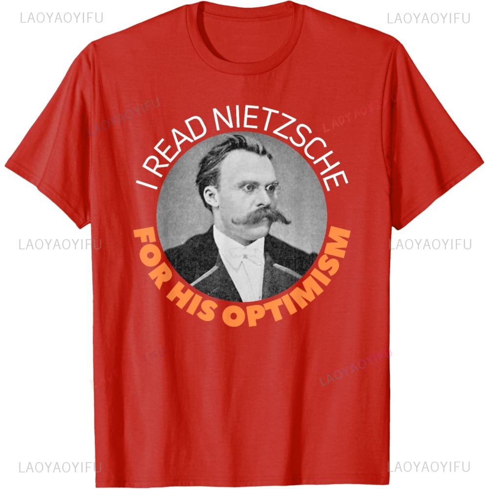 Street Fashion Types - Friedrich Nietzche Optimismo Regalo Filosofia tedesca