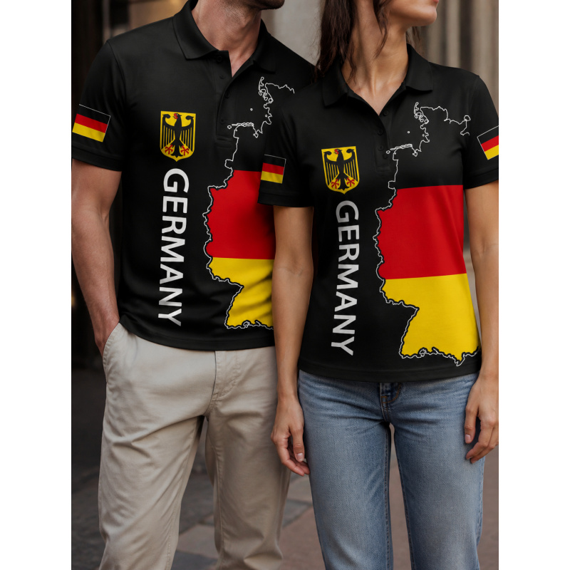 Street Fashion Germany - Nuova Polo Unisex 2026 con Stampa