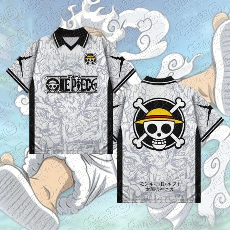 Street Fashion Types - Maglietta 3D One Piece Luffy 2026,