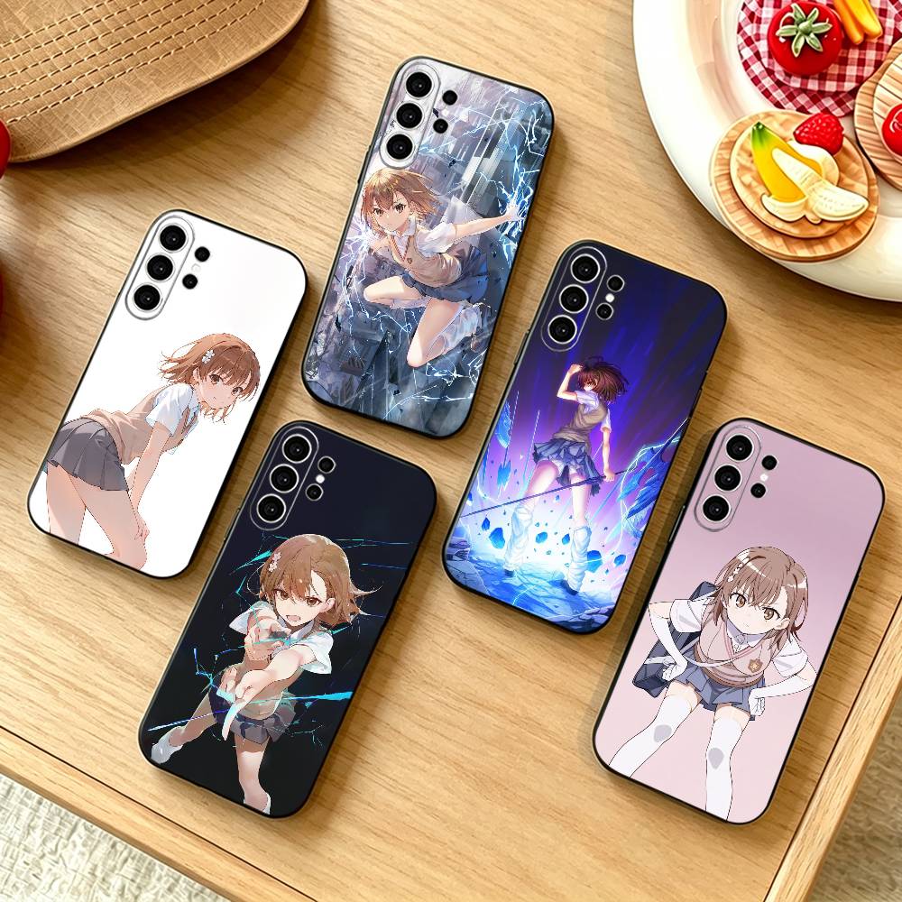 Street Fashion Store - Cover Nera M-Misaka Mikoto per Samsung