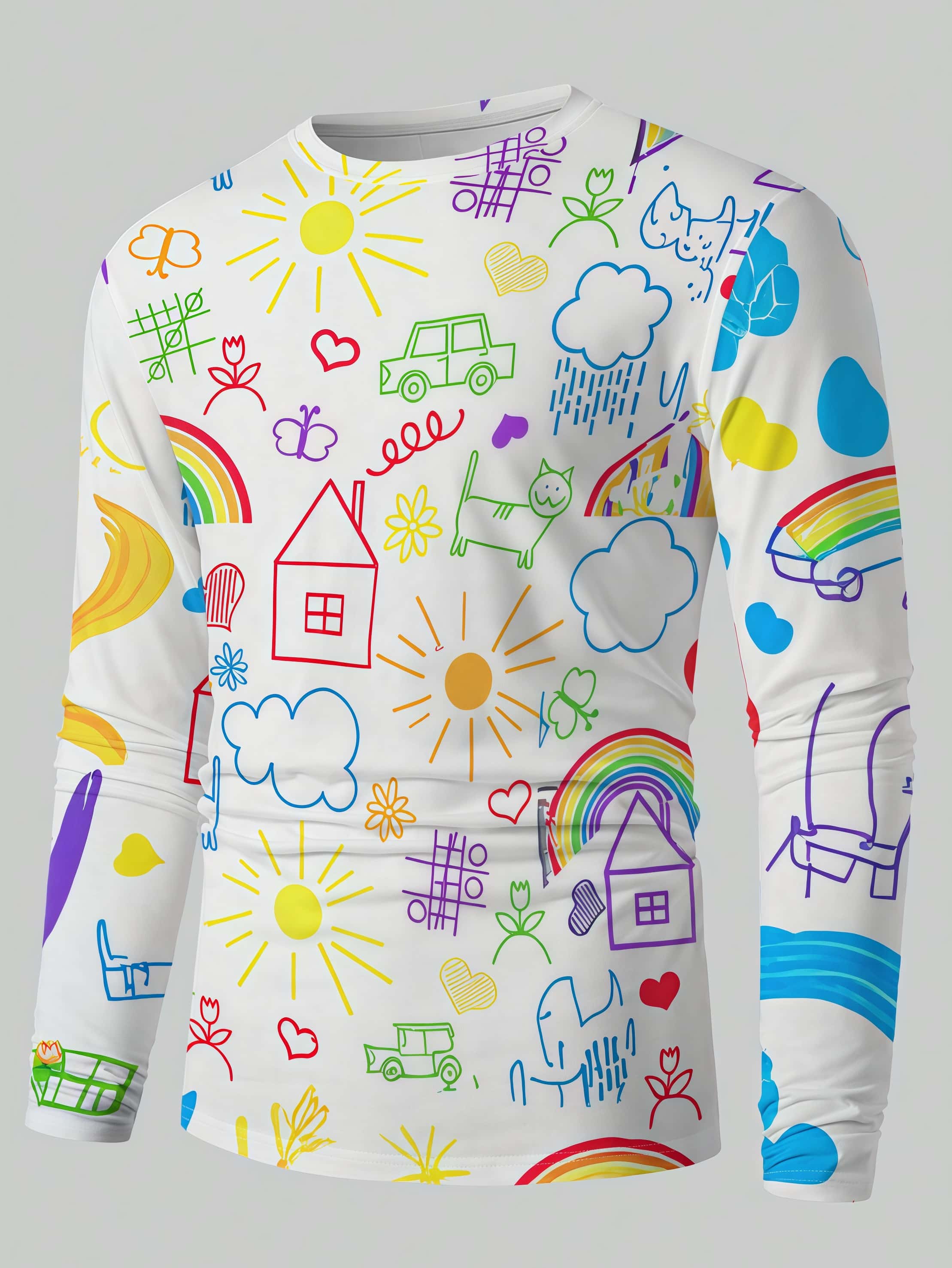Street Fashion Us - Nuova T-shirt 2026 a maniche lunghe