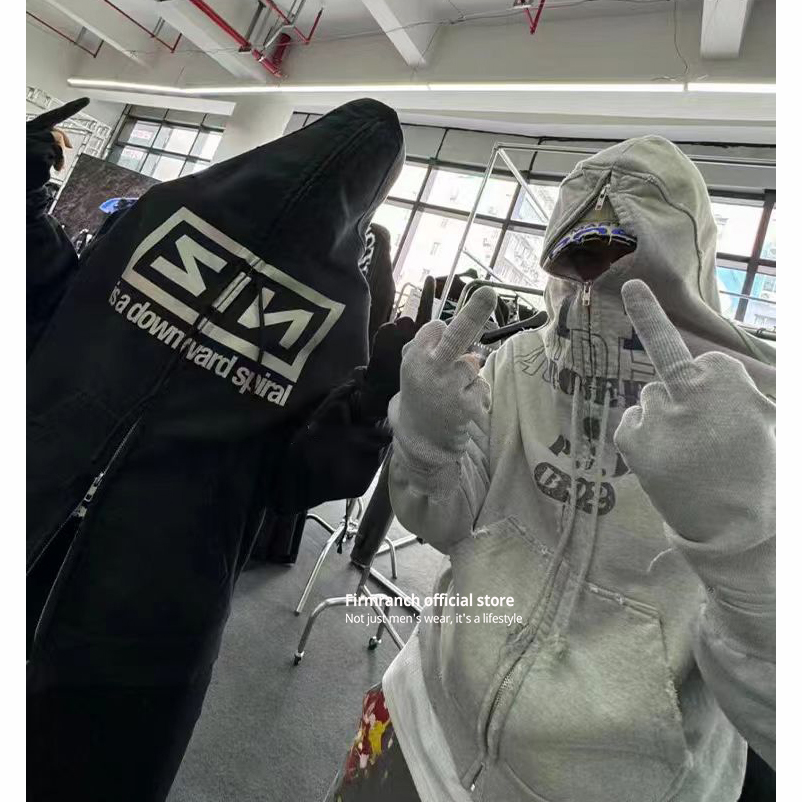 Firmranch Nuovo autunno invern - Street Fashion Zip Up Hoodie recensione e prezzo