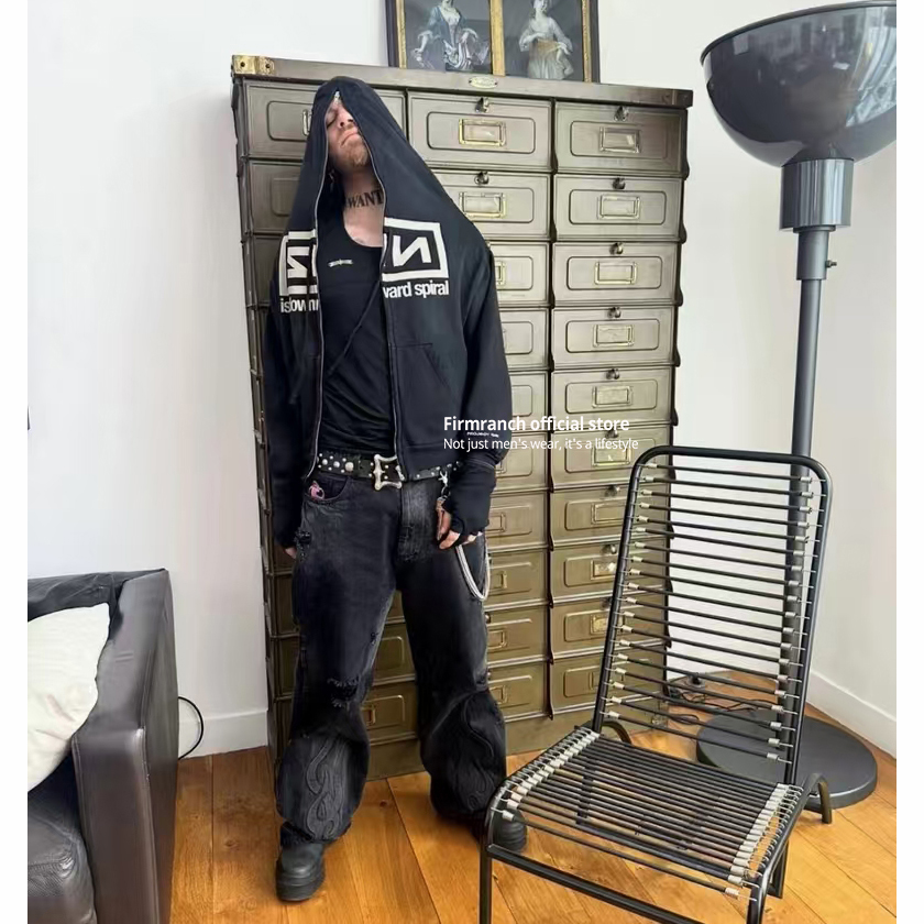Firmranch Nuovo autunno invern - Street Fashion Zip Up Hoodie recensione e prezzo