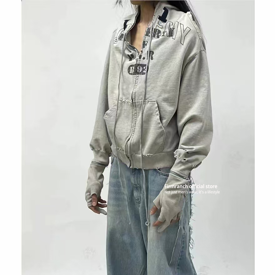 Firmranch Nuovo autunno invern - Street Fashion Zip Up Hoodie recensione e prezzo