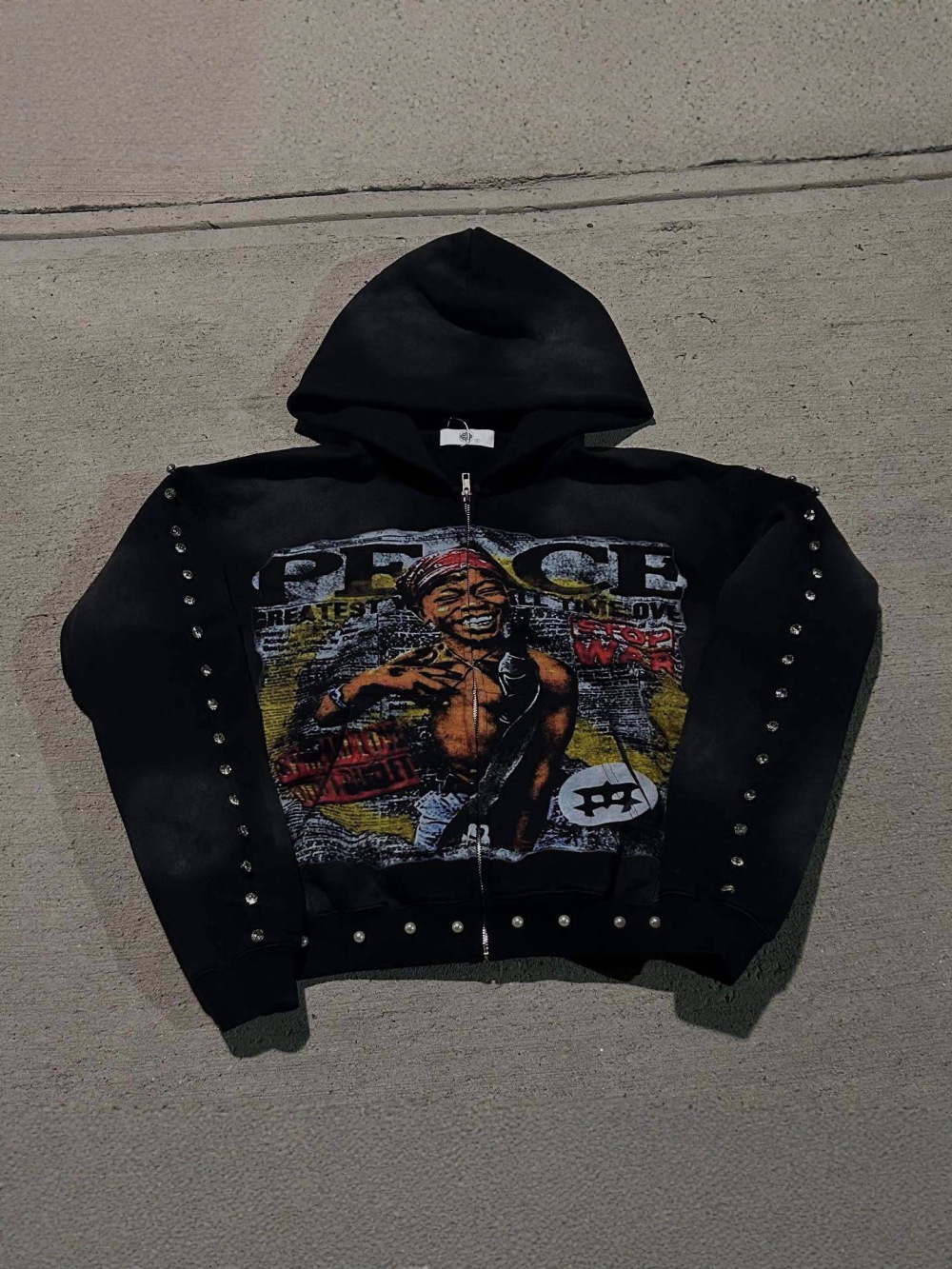 Nuova Felpa con Cappuccio Hip- - Street Fashion Zip Up Hoodie recensione e prezzo