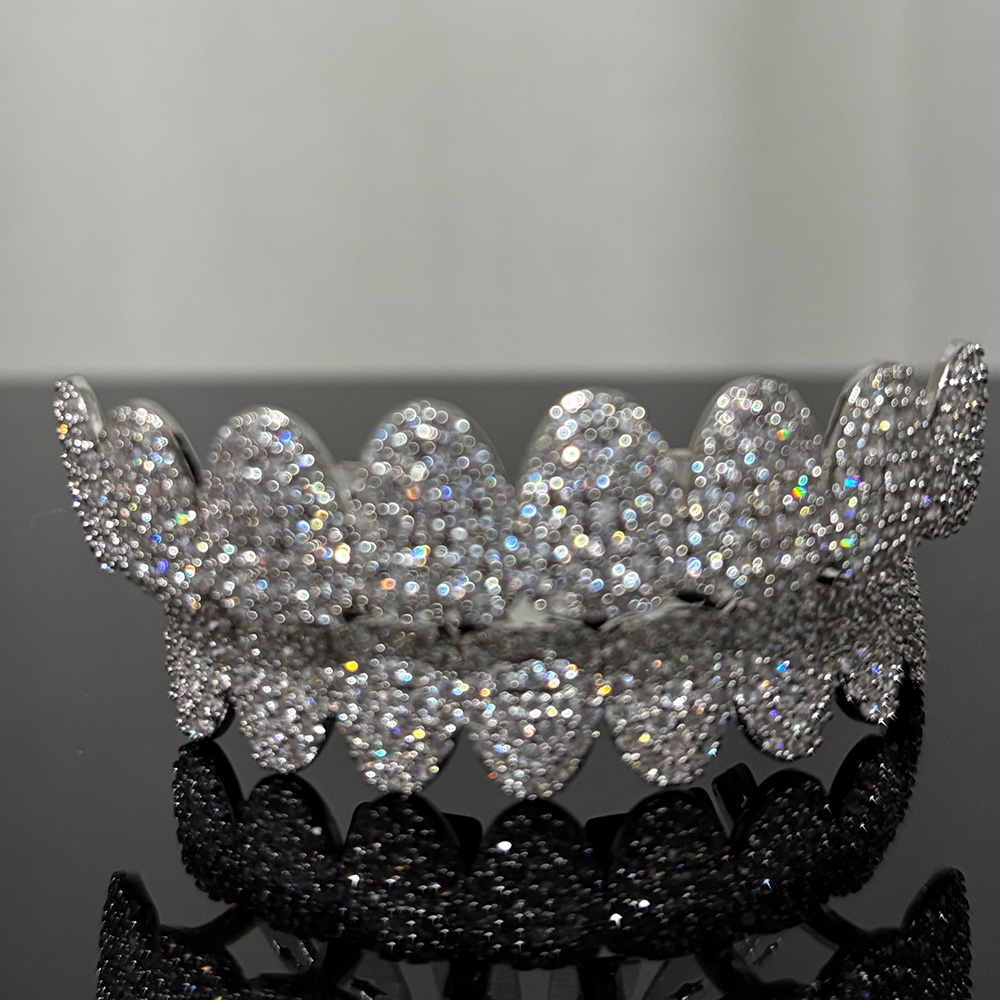 RACHELZ 8/8 Pieno Iced Out CZ  - Street Fashion Loverboy Hat recensione e prezzo
