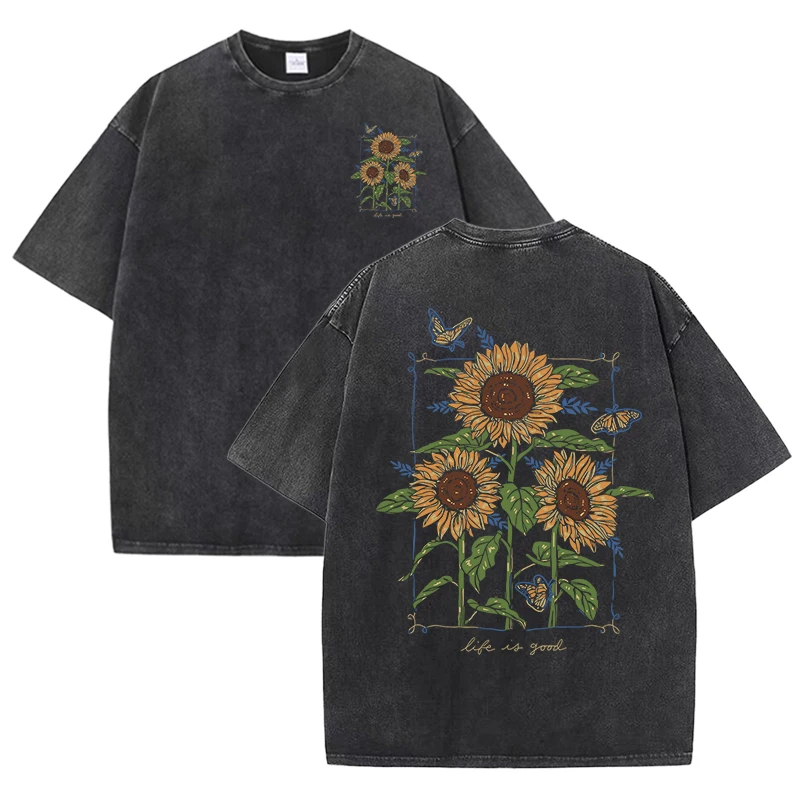 T-shirt unisex con stampa gira - Street Fashion Shanghai recensione e prezzo