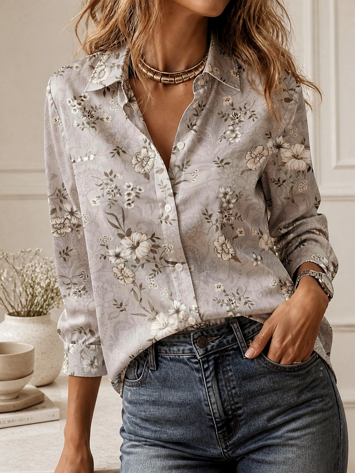 Camicia da donna 2026 con coll - Street Fashion Us recensione e prezzo