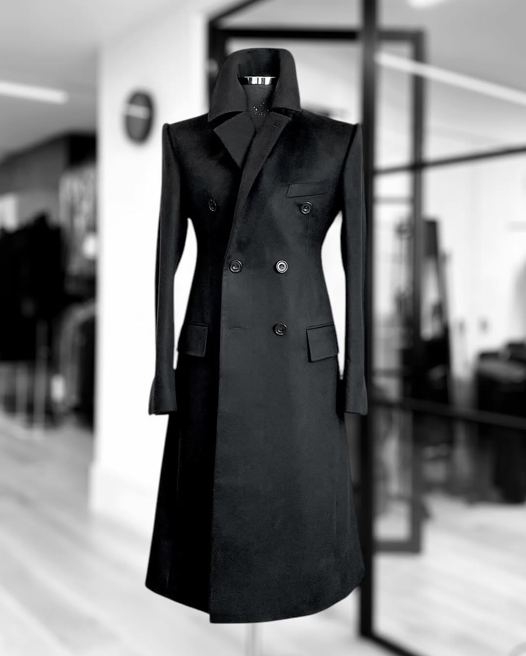 Fashion Woolen Blend Coat Men  - Street Fashion Shanghai recensione e prezzo