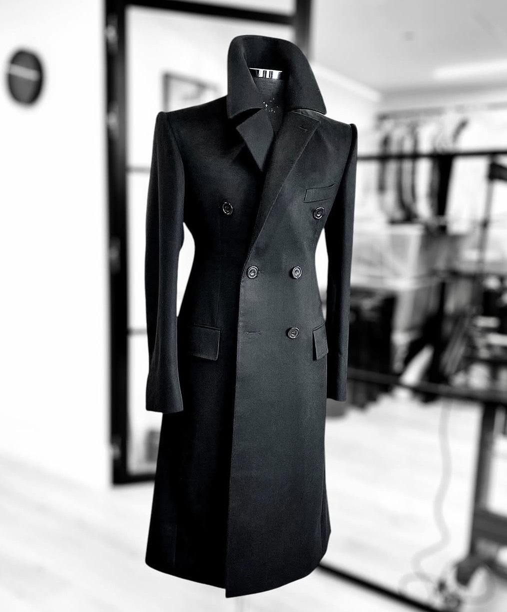 Fashion Woolen Blend Coat Men  - Street Fashion Shanghai recensione e prezzo