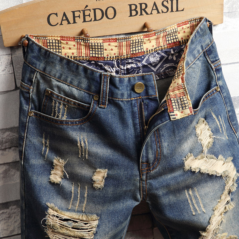 Shorts in Denim Strappati Stil - Street Fashion Types recensione e prezzo