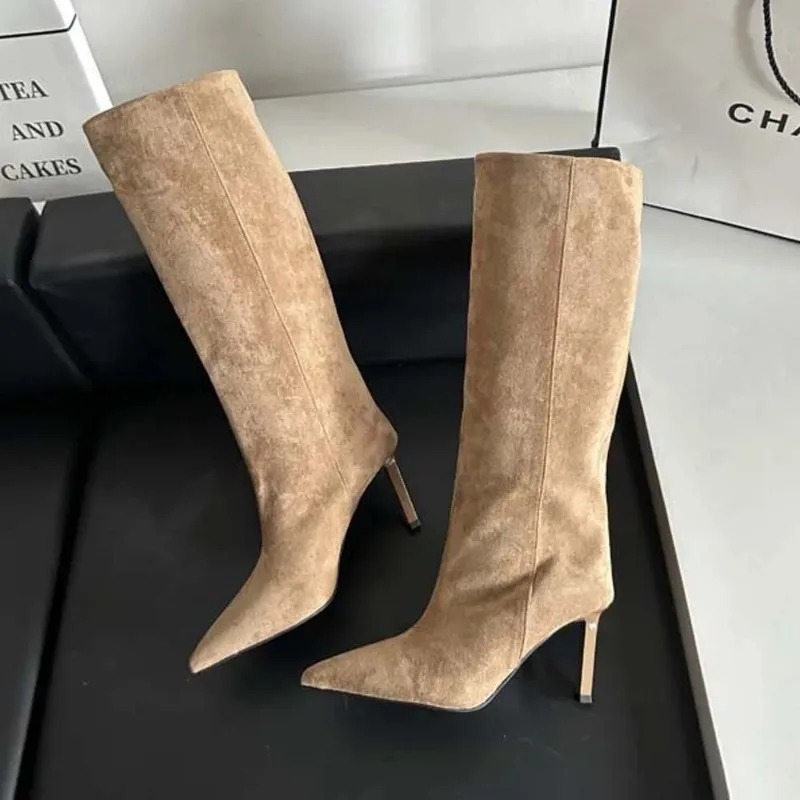Stivali lunghi da donna di lus - French Street Fashion recensione e prezzo