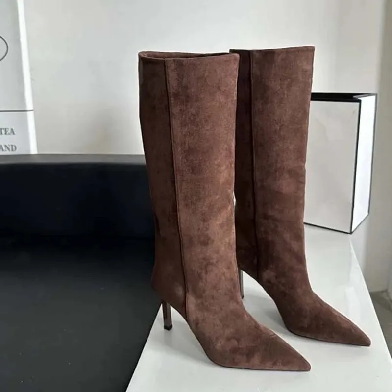 Stivali lunghi da donna di lus - French Street Fashion recensione e prezzo
