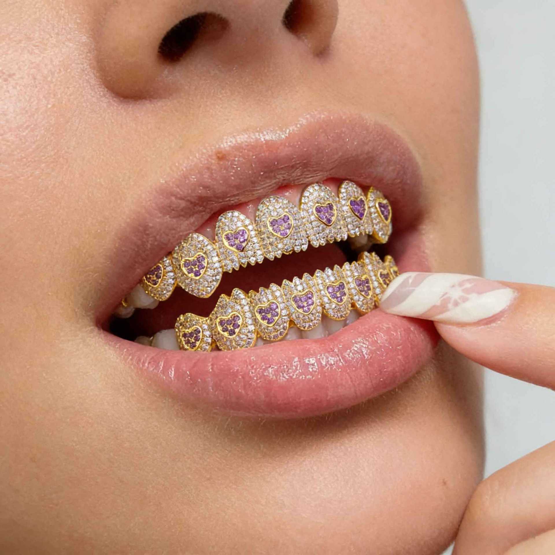 Grillz Hip Hop 8/8 Iced Out co - Street Fashion Loverboy Hat recensione e prezzo