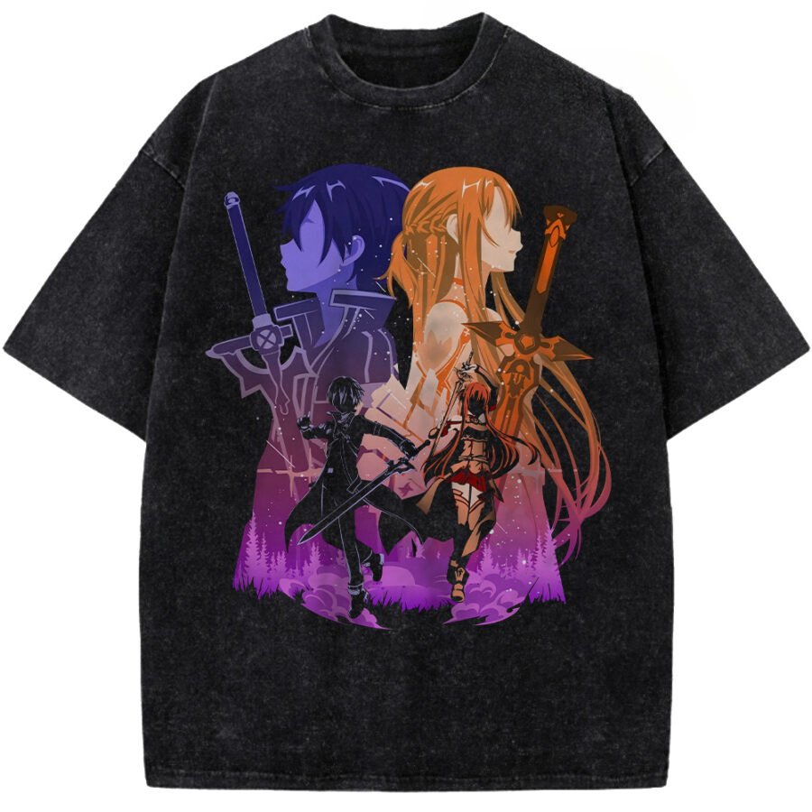 T-shirt Grafica Sword Art Onli - Street Fashion Online recensione e prezzo