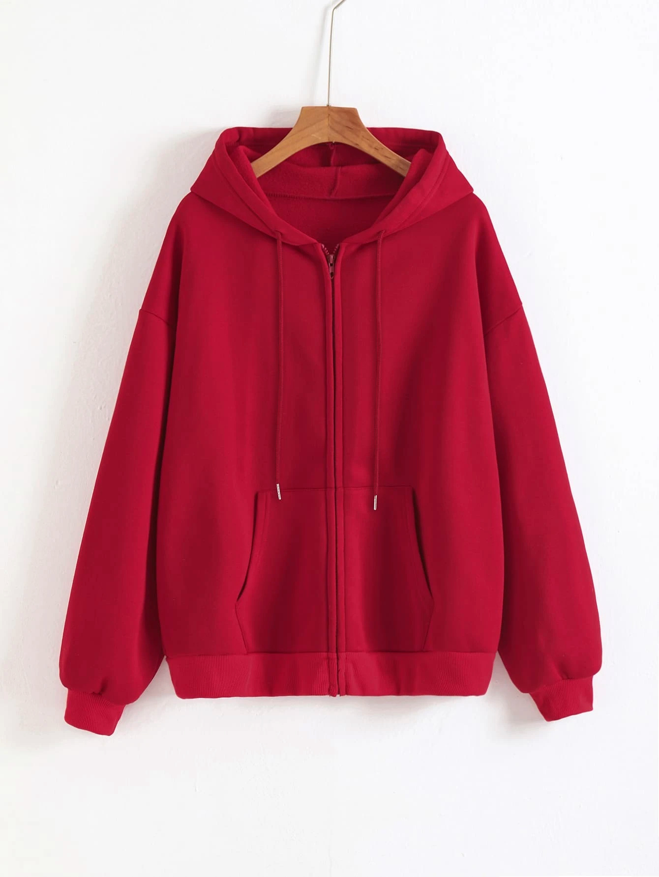 Moda Casual Nero Grigio Blu Fe - Street Fashion Zip Up Hoodie recensione e prezzo