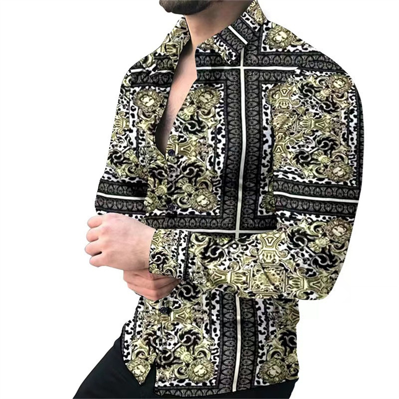 Camicia da uomo camicia stampa - Street Fashion Shanghai recensione e prezzo