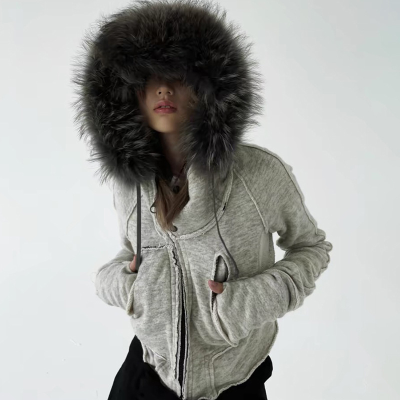 Felpe da donna con zip alla mo - Street Fashion Zip Up Hoodie recensione e prezzo