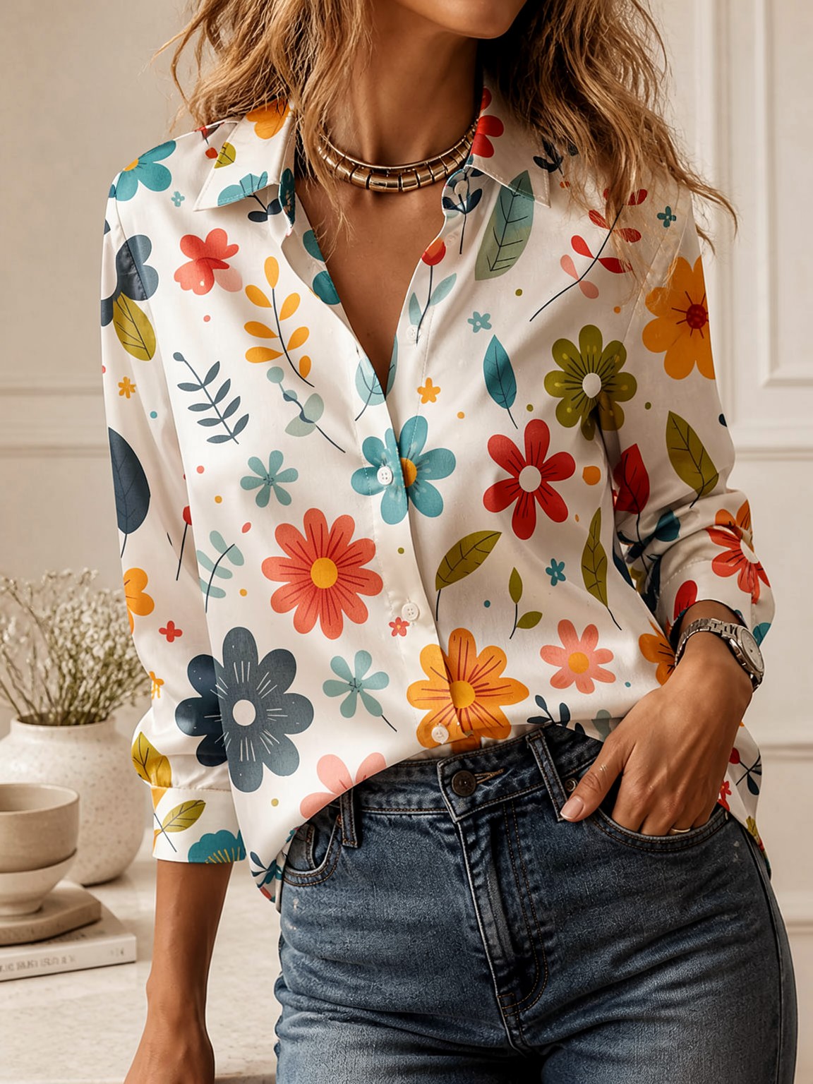 Camicia Versatile con Colletto - Street Fashion Us recensione e prezzo