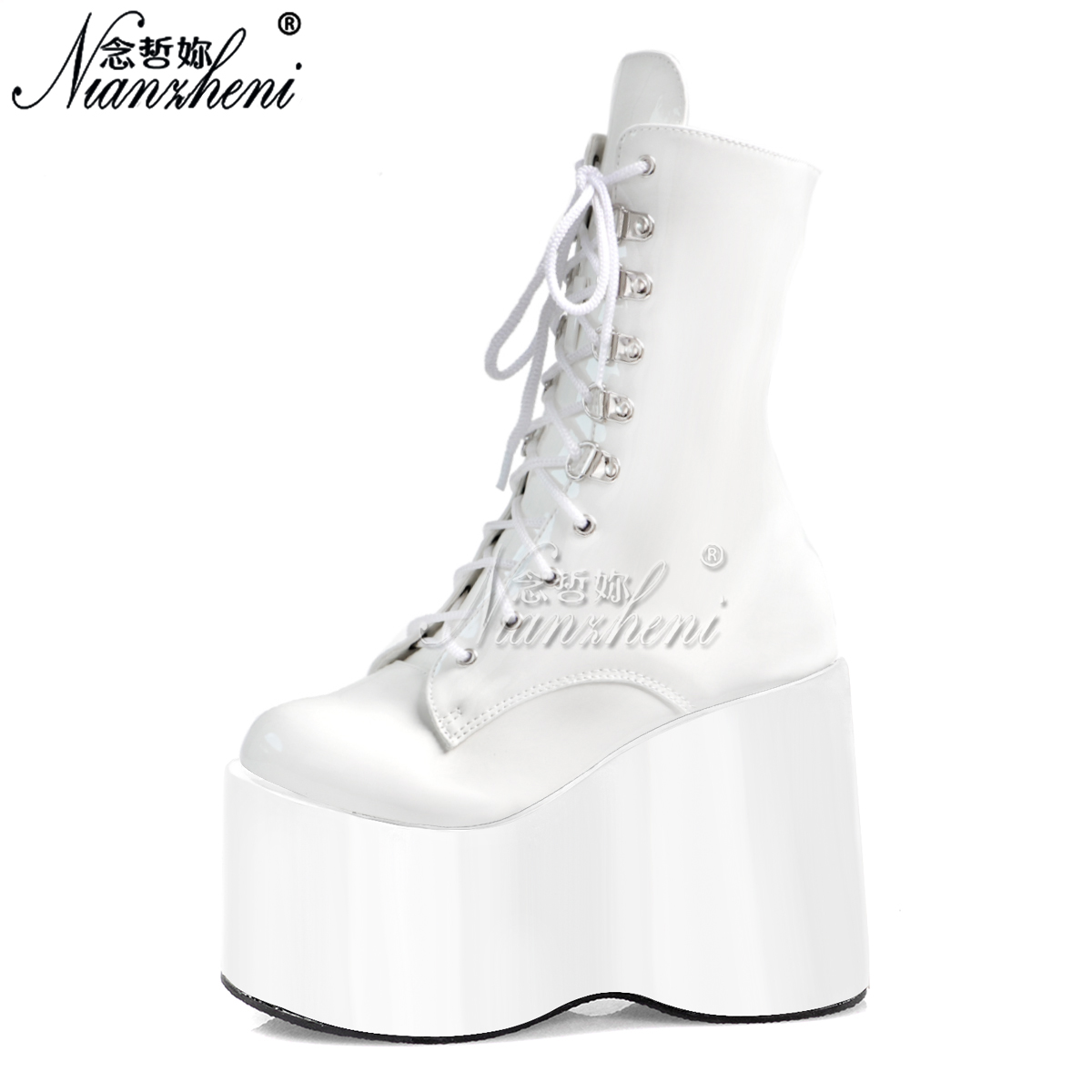 Stivali alla caviglia da 12 cm - Street Fashion Model recensione e prezzo