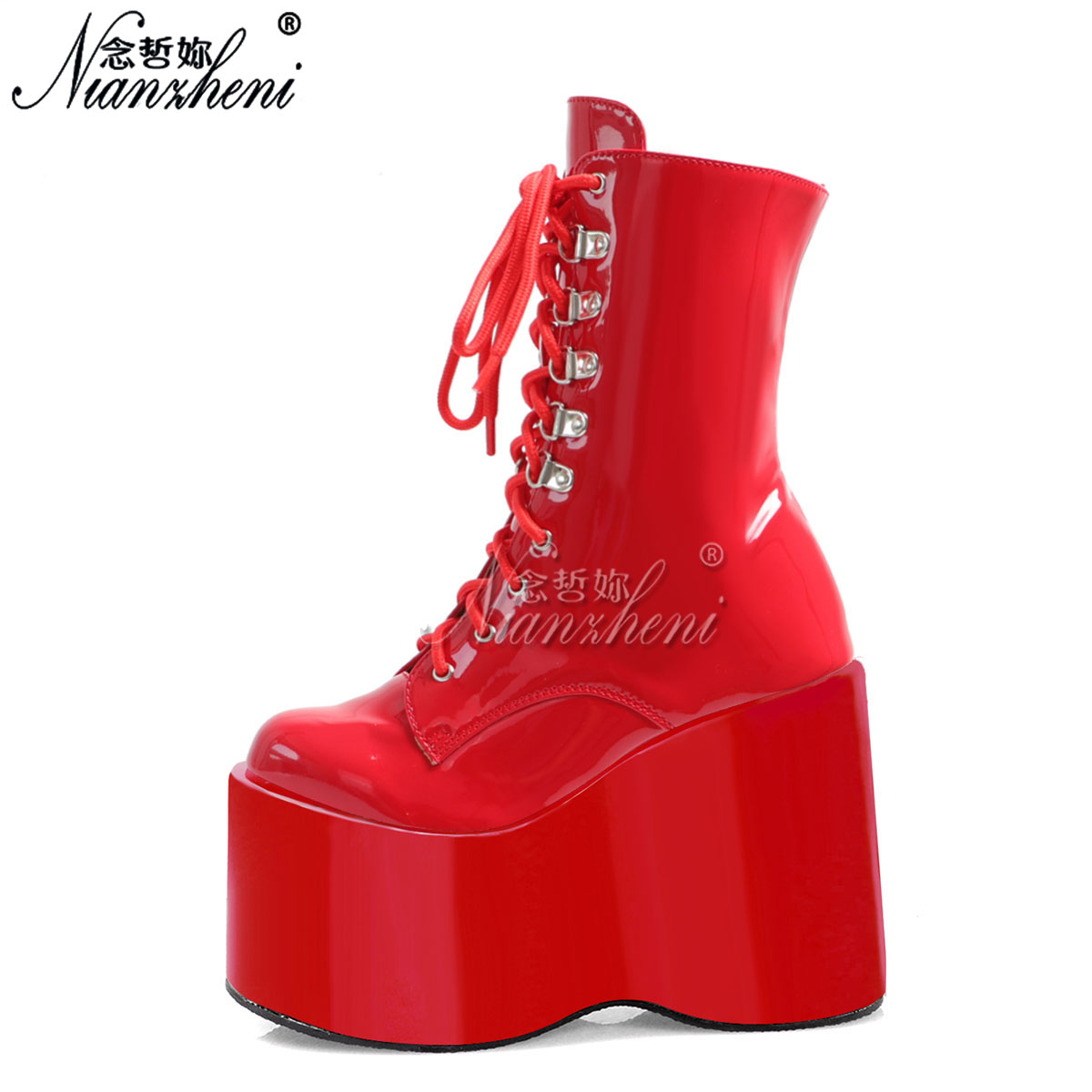 Stivali alla caviglia da 12 cm - Street Fashion Model recensione e prezzo
