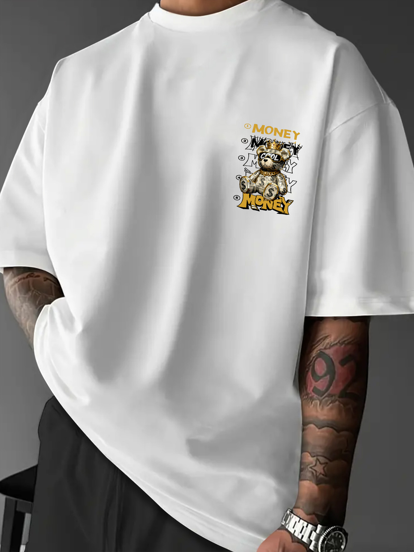 T-shirt Oversize da Uomo alla  - Street Fashion Walking recensione e prezzo
